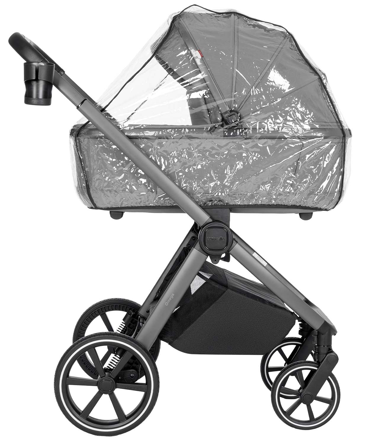 Универсальная коляска Omega 2 в 1 Deluxe 2025 В комплект входит универсальный дождевик.